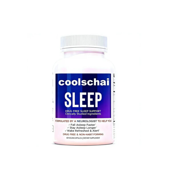 Coolschai Sleep Aid: Melatonin, Magnesium & Ashwagandha for Adults
